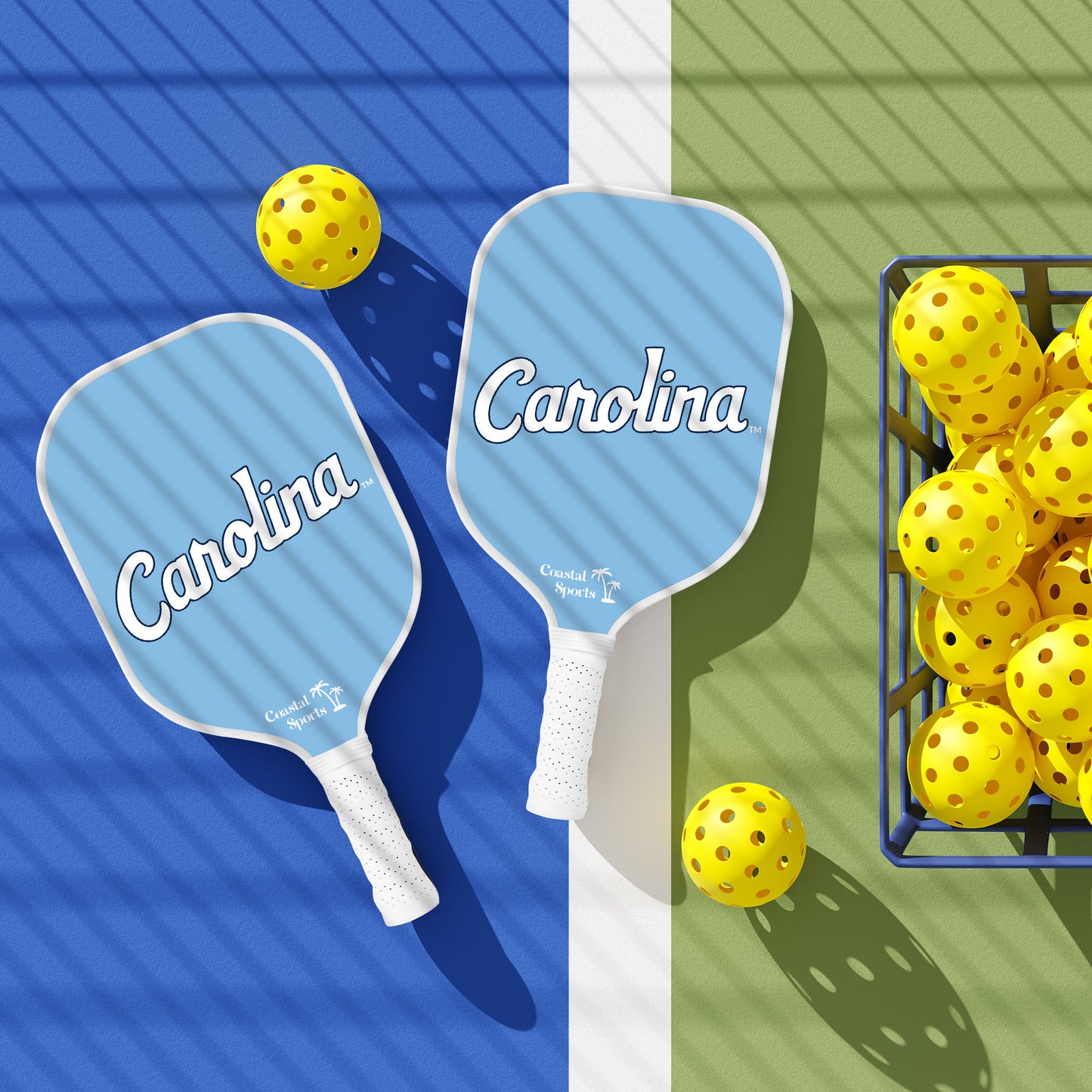 North Carolina Tar Heel Pickleball Paddle