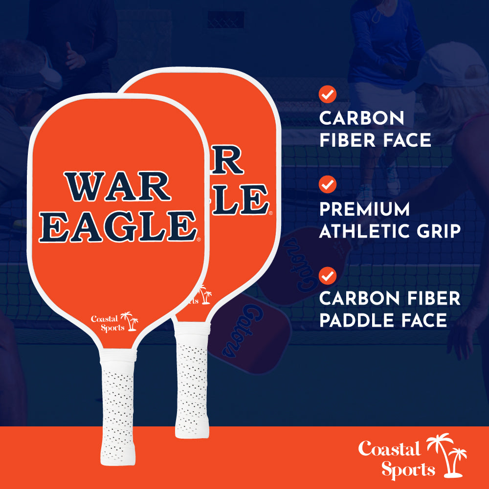 Auburn Tigers Pickleball Paddle